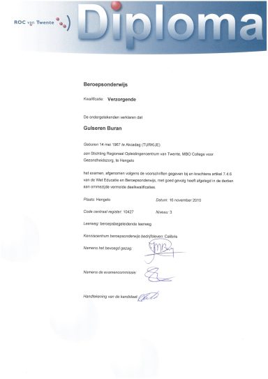 ROC Verzorgende